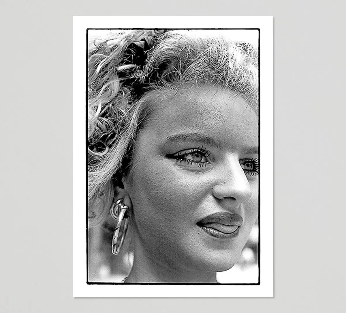 Limited Edition Print (C) + Book: 'In Your Face' 2