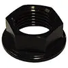 Behrent's Rh Black Aluminium Flanged Jam Nut 5/8In Unf Hex 3/4In 1