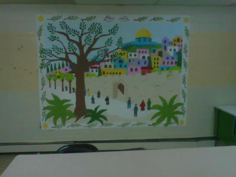 Jerusalem Paint-By-Number Wall Mural 2