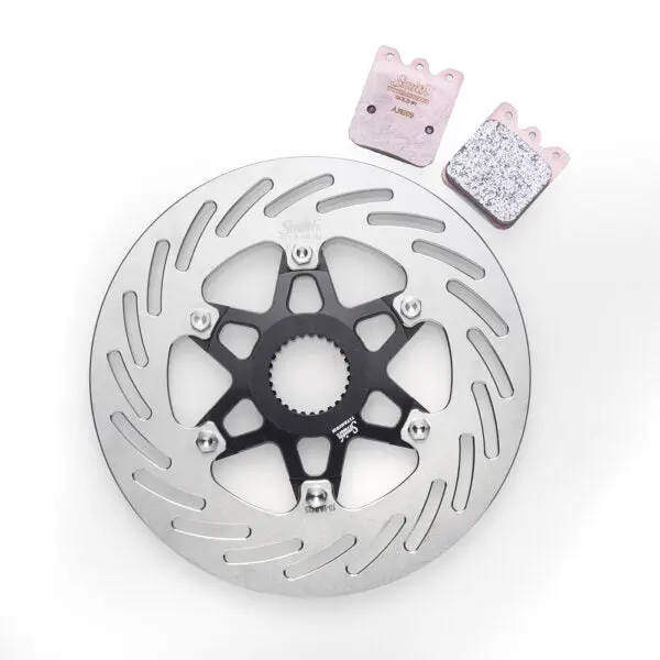 Smith Titanium Micro 9.5" Titanium Rotor And Hub 1