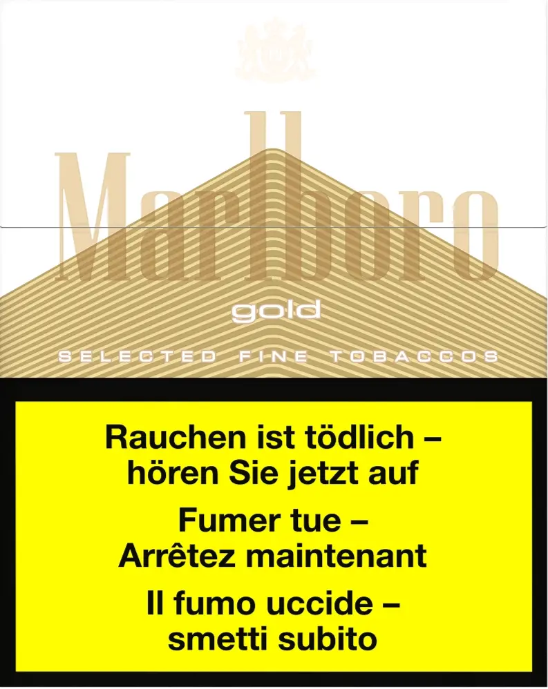 Marlboro Gold Box Big Pack 25 Cigarettes 1