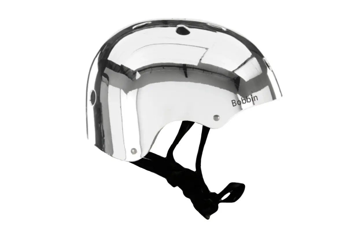 Mirror Mirror Bike Helmet Chrome 1