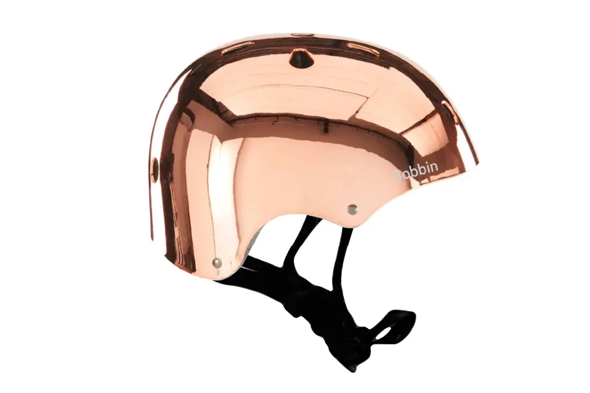 Mirror Mirror Bike Helmet Rose Gold Copper 1