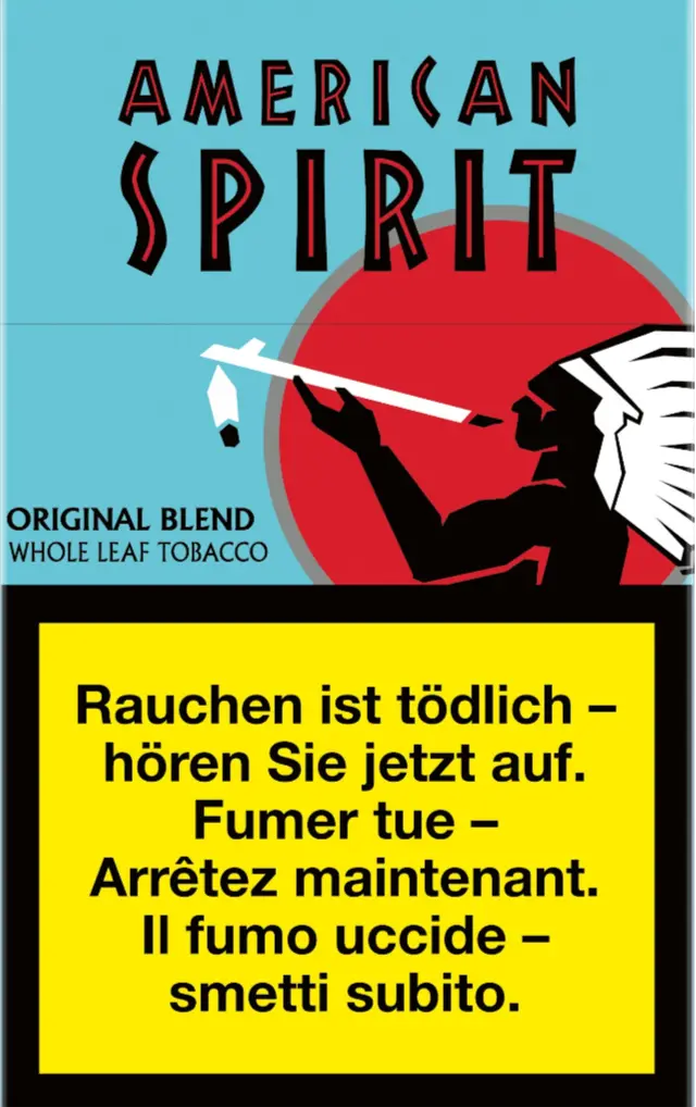 American Spirit Blue Box 1