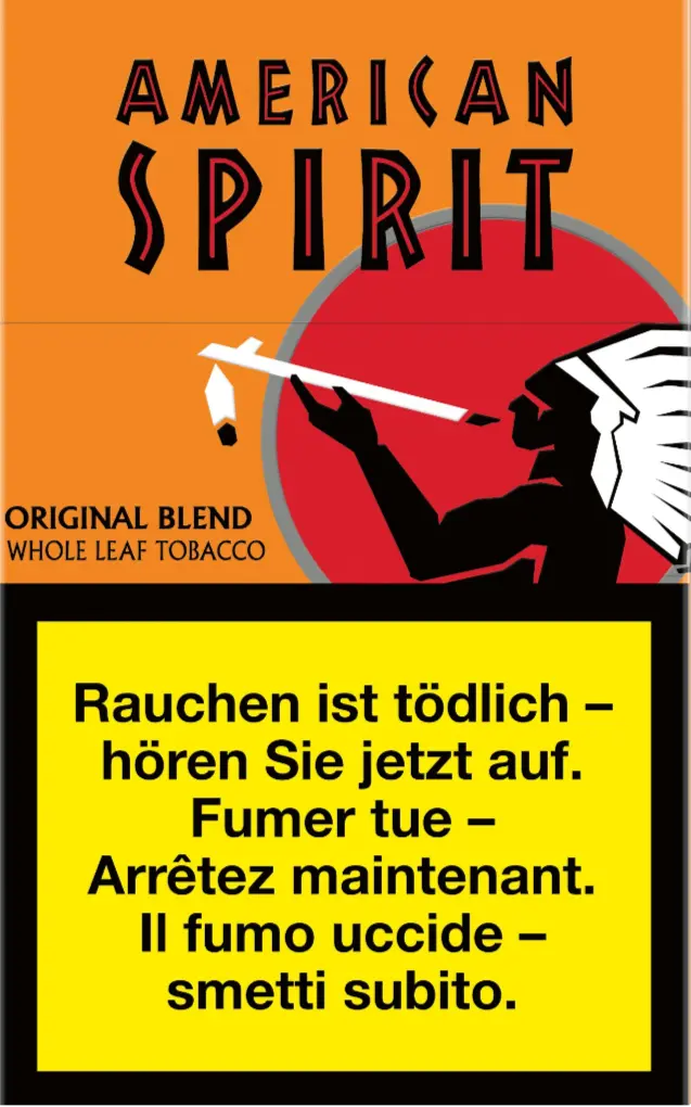 American Spirit Orange Box 1