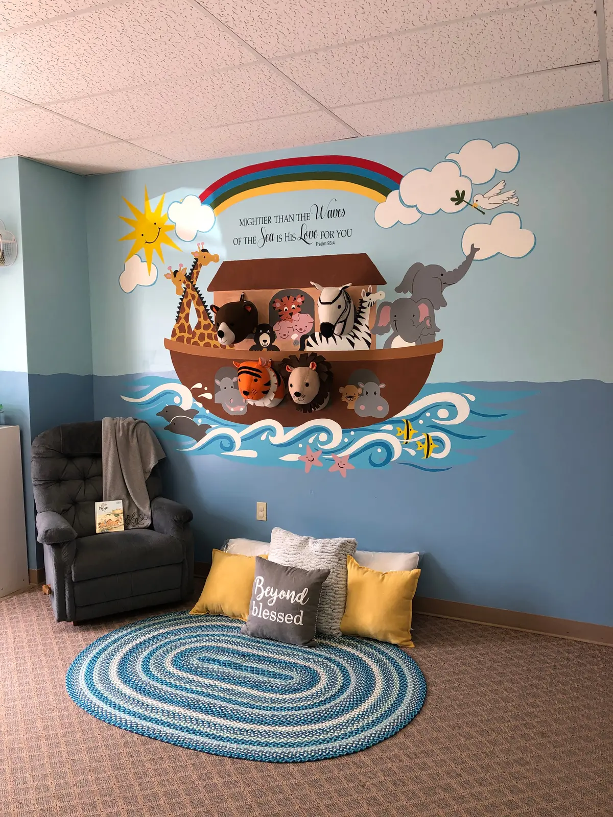 Noah's Ark - Large Paint-By-Number Wall Mural 2
