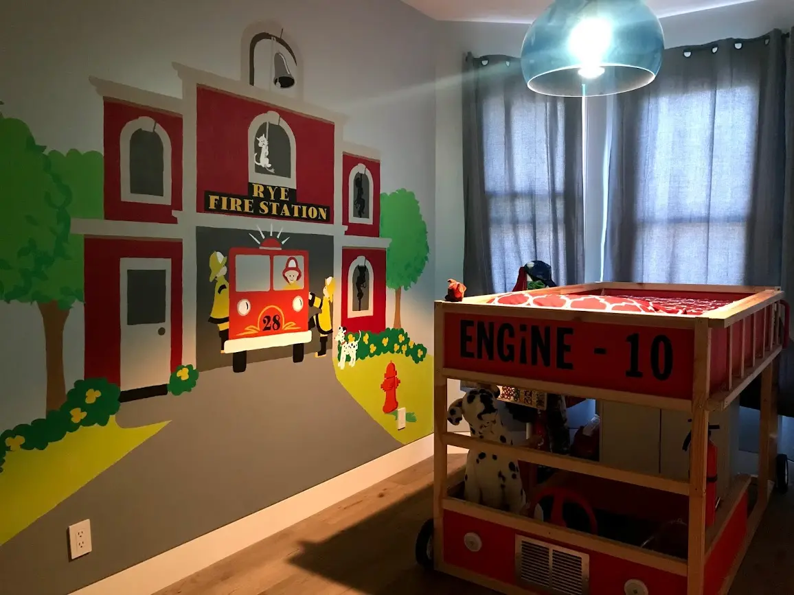 To The Rescue Paint-By-Number Wall Mural 2