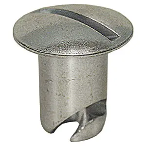 Behrents Dzus Button, 7/16" X 0.600", Steel, 10 Pack 1