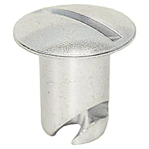 Behrents Dzus Button, 7/16" X 0.400", Aluminium, 10 Pack 1