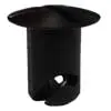 Behrent's Black Aluminium Oval Head Dzus Fastner 5/16In .400 Grip Pack 10 Pieces 1