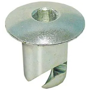 Behrents Dzus Button, 7/16" X 0.500", Aluminium, Allen Head, 10 Pack 1
