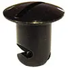 Behrent's Black Aluminium Oval Head Dzus Fastner 7/16In .500 Grip Pack 10 Pieces 1