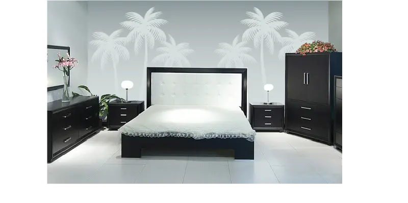 Palm Tree Silhouettes Paint-By-Number Wall Mural 1