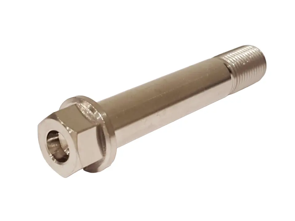 Bk Ti Components Titanium 1/2 Unf X 2-3/4" Radius Rod Bolt Hex 9/16In 1