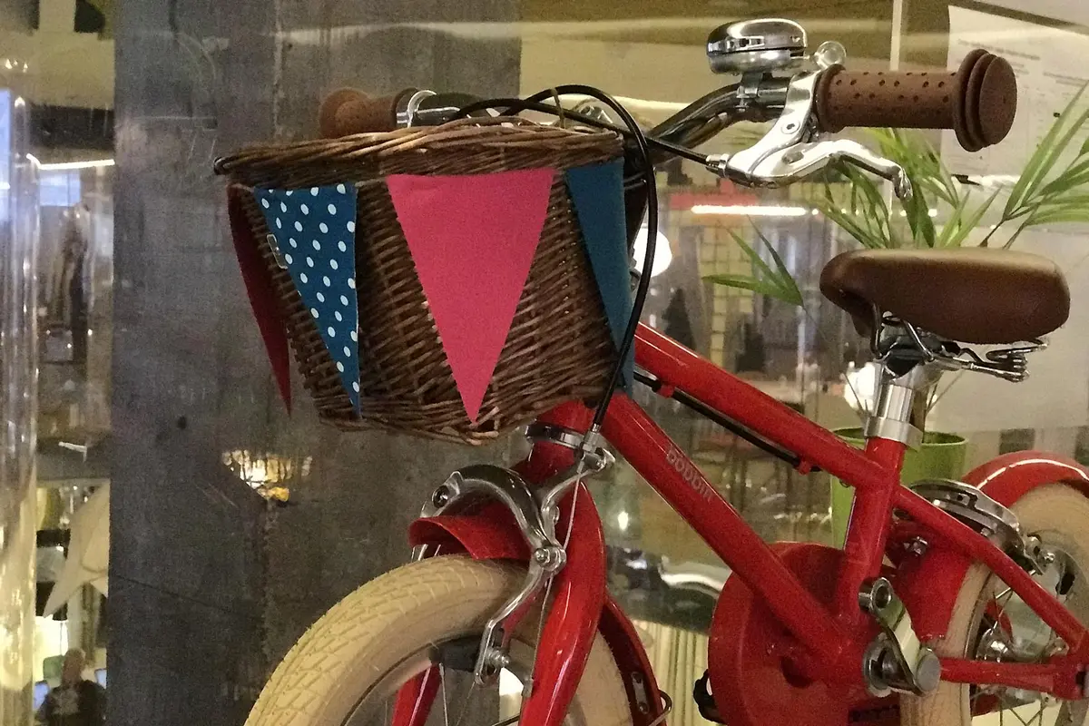 Bike Basket Garland - Polka 1