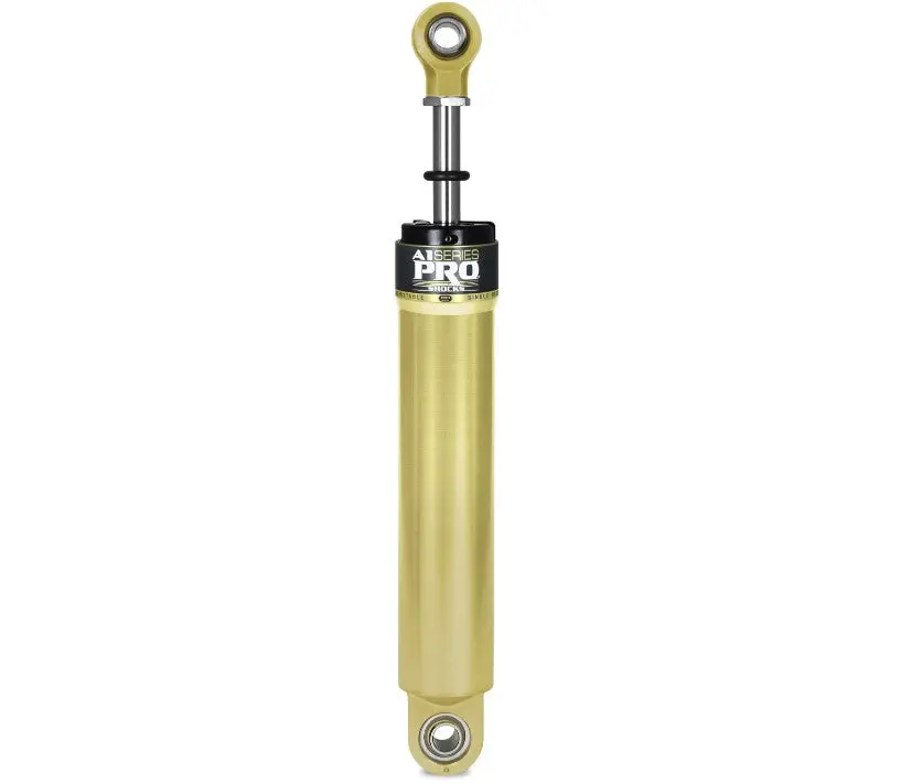 Pro Shock Adjustable Gold A1 Series Shock, Black Top, 6 Inch Stroke A1644-7 1