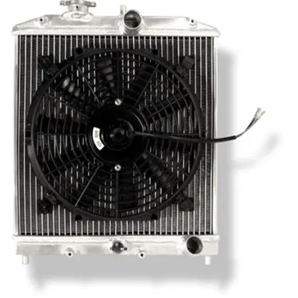 Blox Racing 1992-2000 Honda Civic - 1/2 Core 2 Row Radiator 1