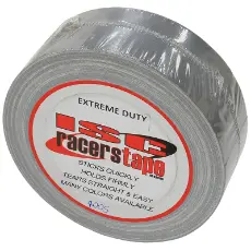 Isc Standard Duty Racers Tape 2" X 90' - Silver 1