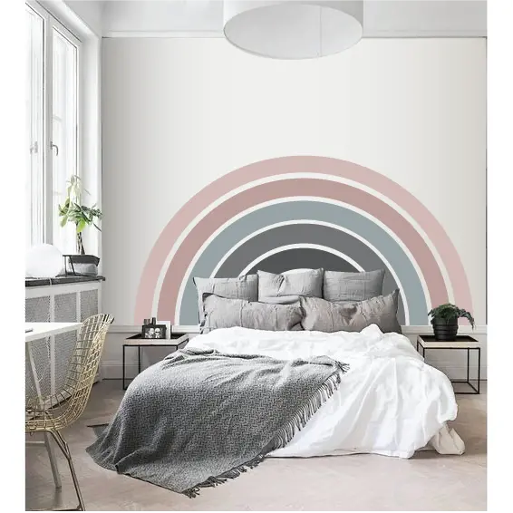 Rainbow - Large Paint-By-Number Wall Mural 1