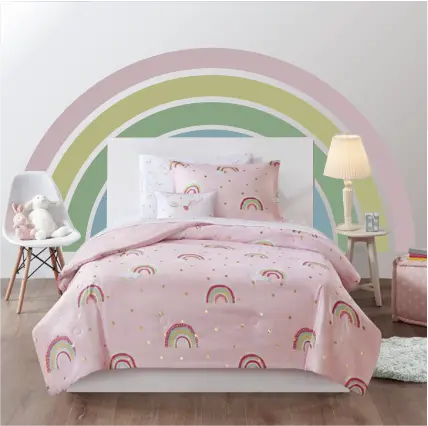 Rainbow - Medium Paint-By-Number Wall Mural 1