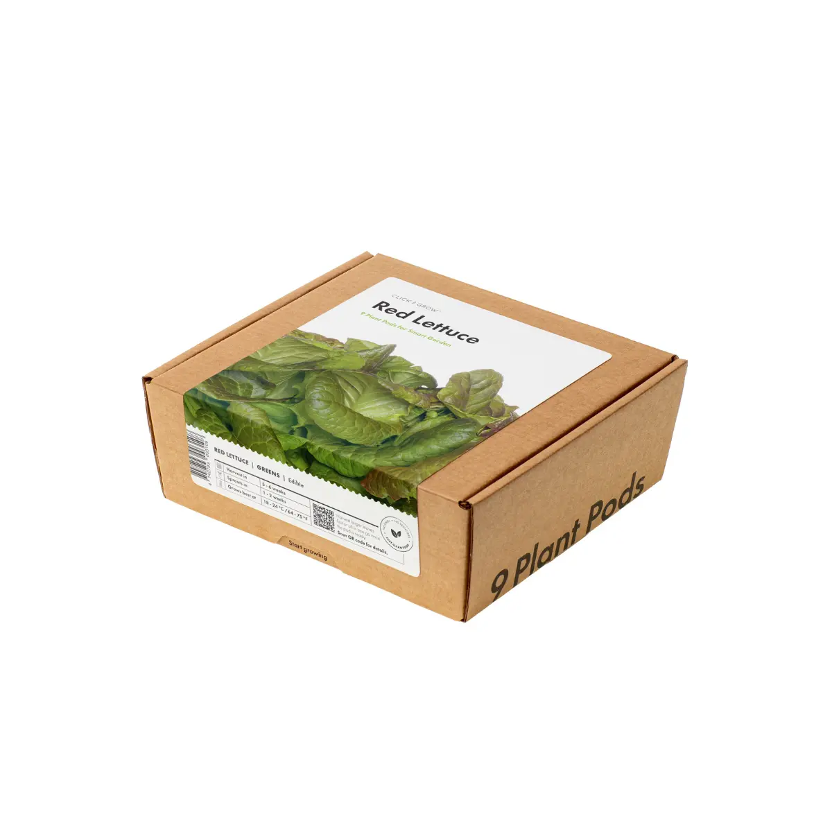 Red Lettuce Plant Pods 9-Pack 1