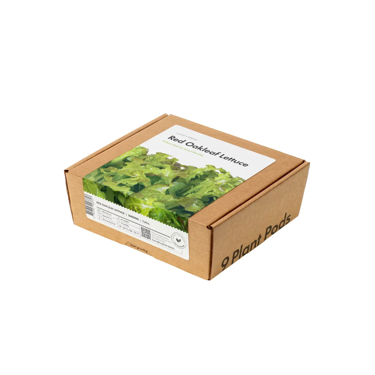 Red Oakleaf Lettuce Plant Pods 9-Pack 1