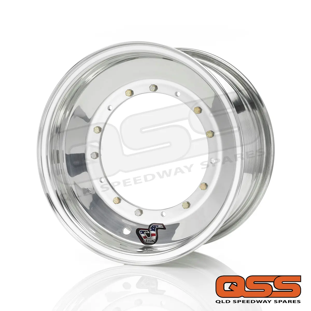 Sander Engineering 15-084-Dn Direct Mount Sprintcar Front Wheel 15" X 8" X 4" No Lock 1