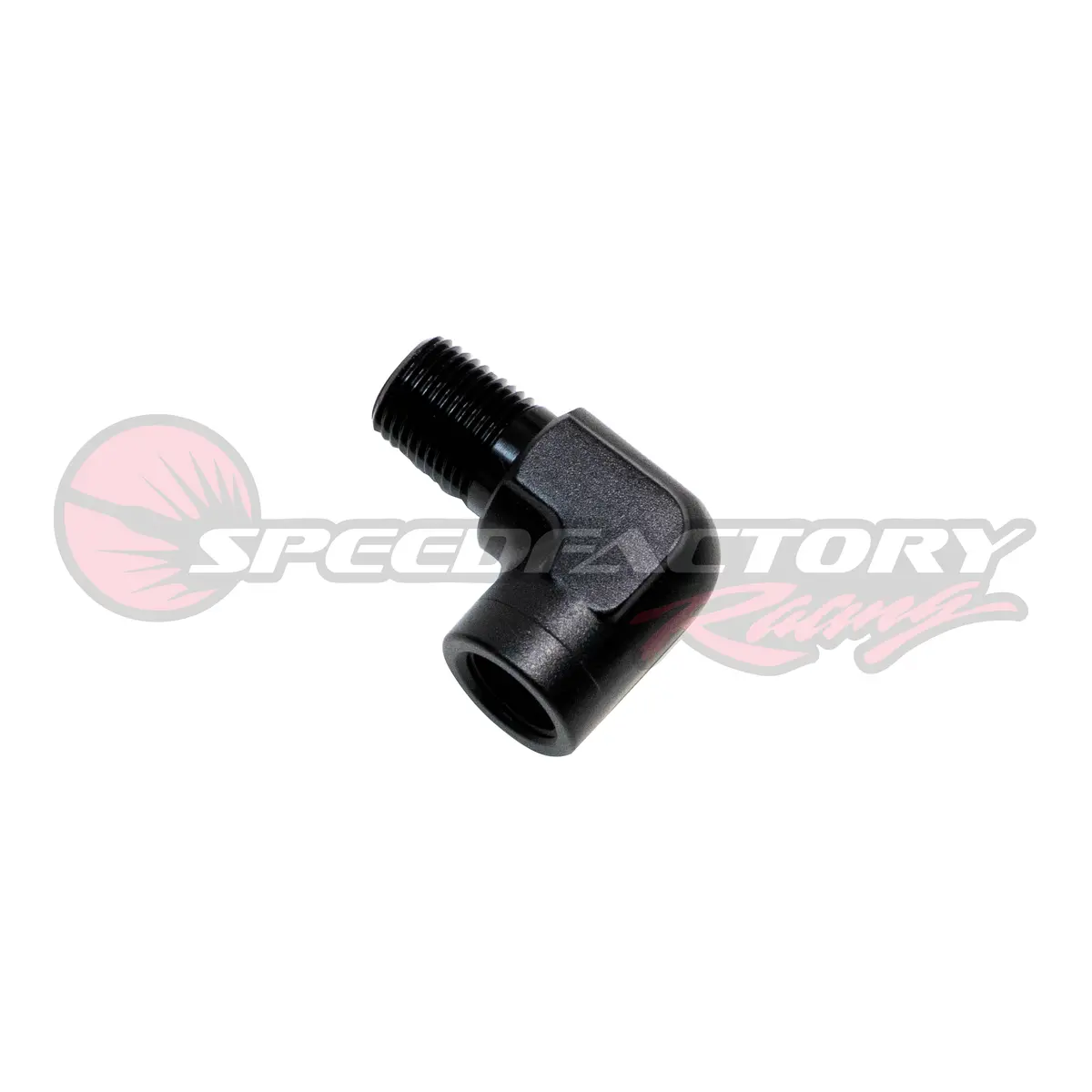 Speedfactory Racing 1/8" Npt Female To 1/8" Npt Male 90 Degree Adapter Fitting 1