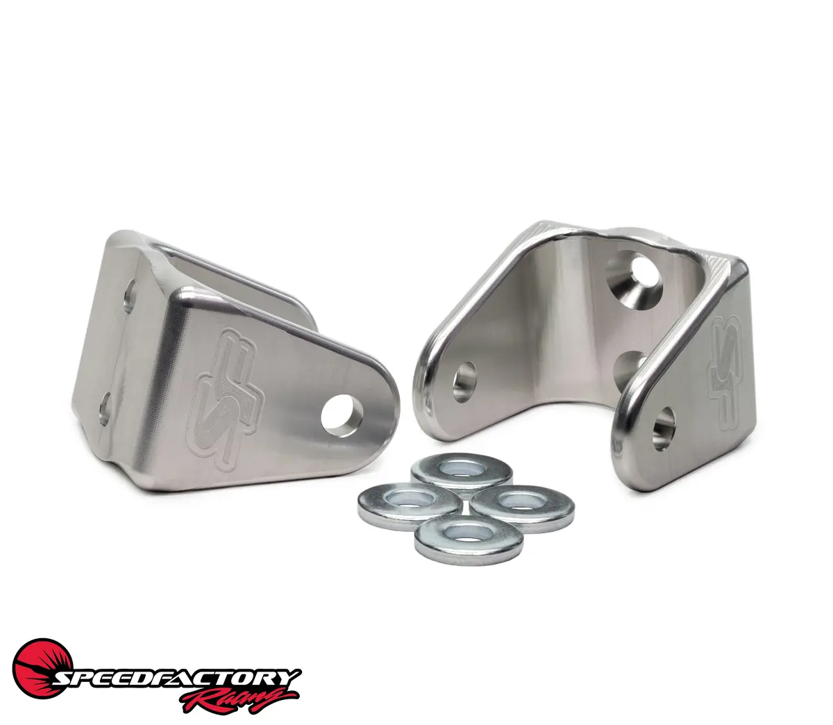 Speedfactory Racing Billet Honda Awd / Fwd Strange Engineering™ Rear Lower Shock Mount Brackets 1