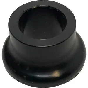 Behrents Aluminium Spacer 1/2" Bore X 1/2" Height X 1" Od - Black 1