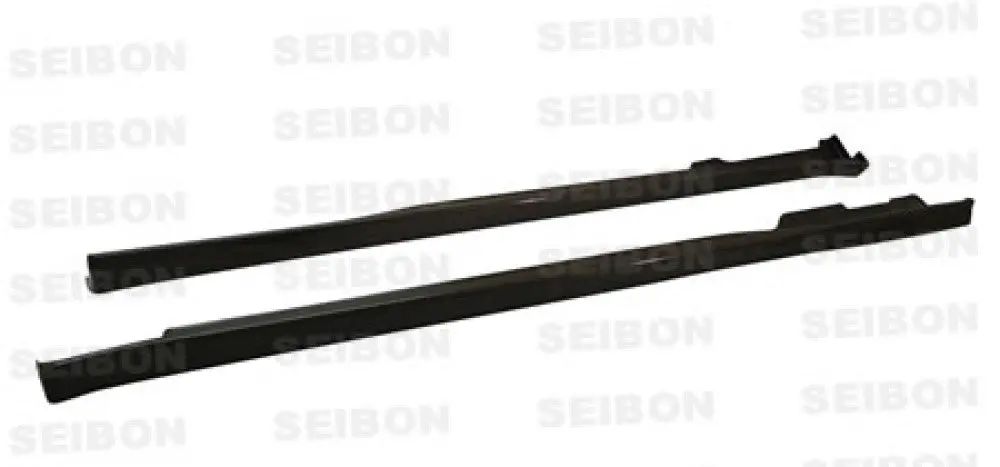 Seibon Tr-Style Carbon Fiber Side Skirts For 1996-2000 Honda Civic 2Dr/Hb 1