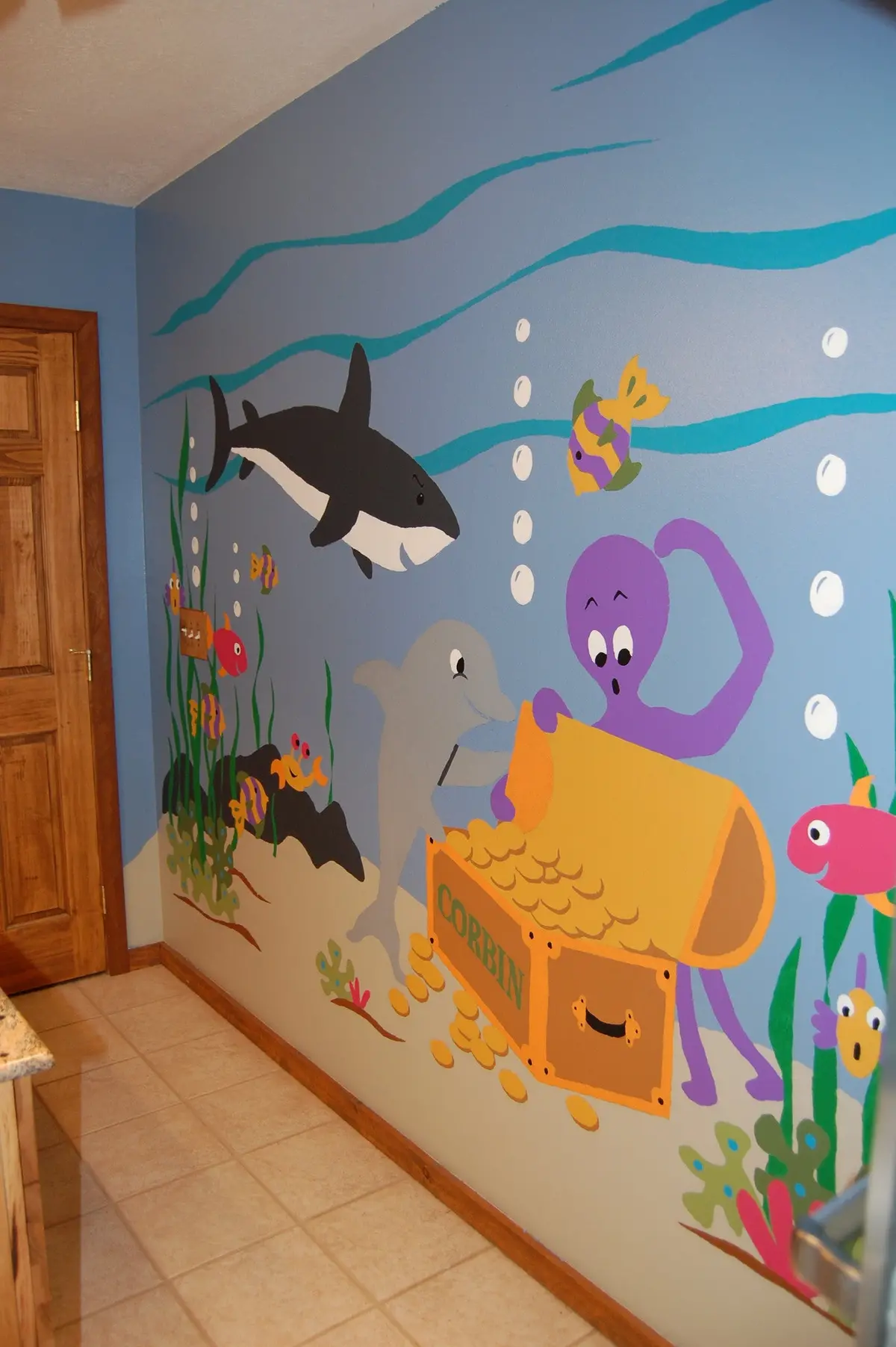 Sea Treasures Wall Mural 2