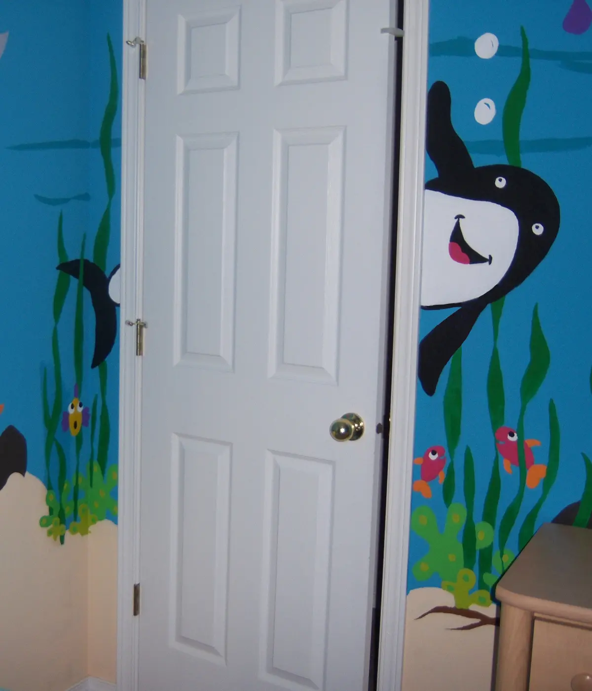Shark Doorhugger Wall Mural 2