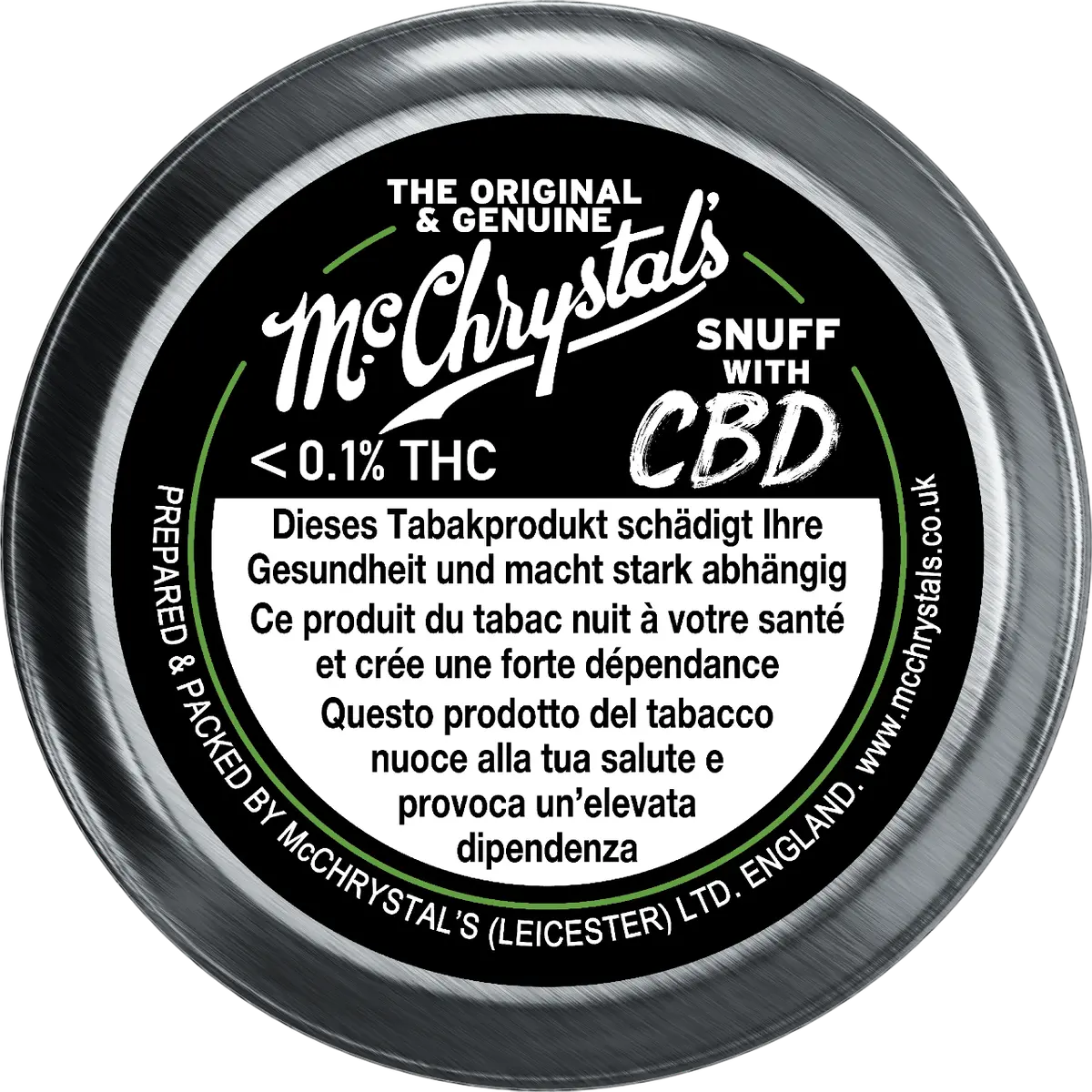 Snuff Mc Chrystal`S Cbd 8.75G 1