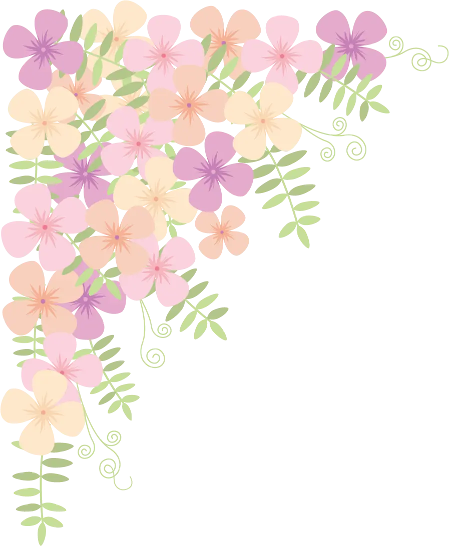 Sweet Pea Corner Paint-By-Number Mural 2