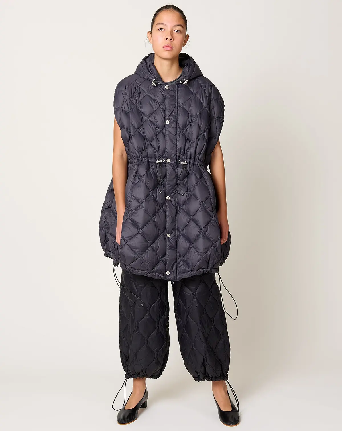 City Down Cape In Dark Charcoal 1