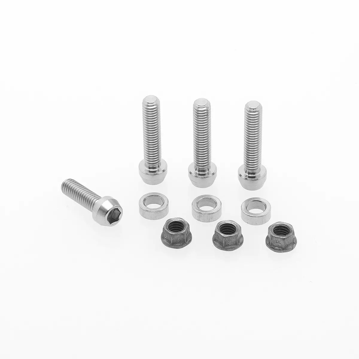 Smith Titanium Sprint Car Throttle Linkage Bolt Kit 1