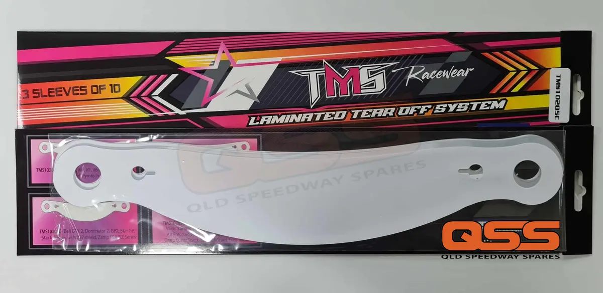 Tms Racewear Laminated Tear-Offs  Tms10205c 1