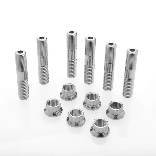 Smith Titanium Torque Tube Stud Kit With Titanium 12 Pt. Nuts 1