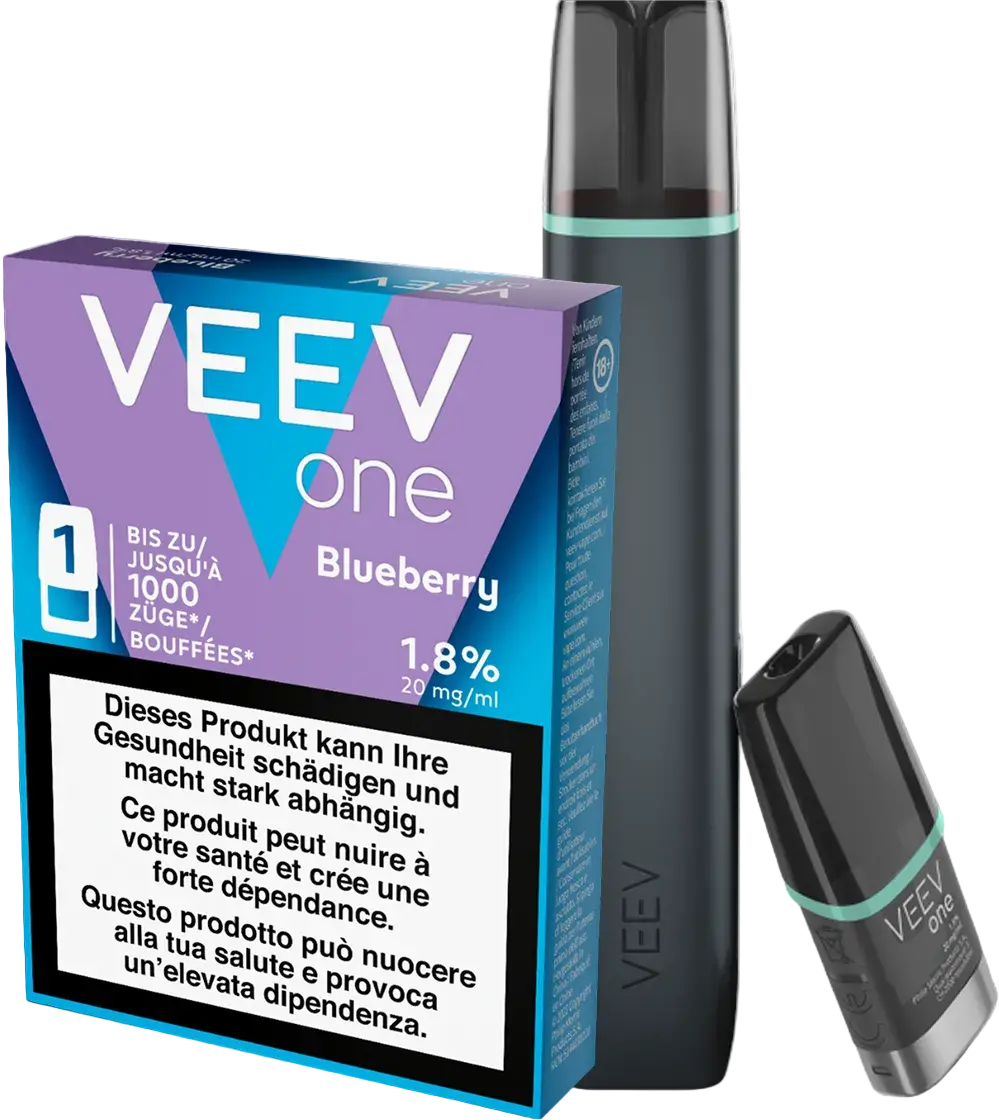 Veev Starter Kit Blue Mint + Blueberry Pod 1