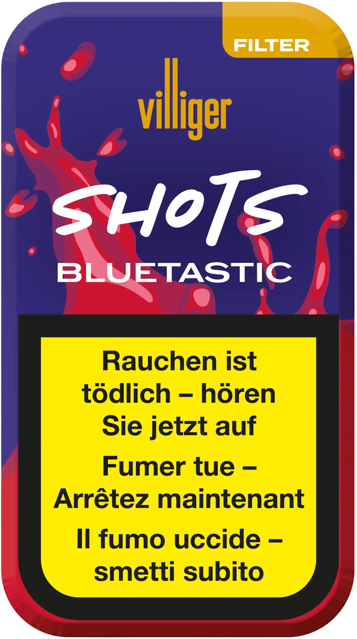 Villiger Shots Bluetastic 10 Stück 1