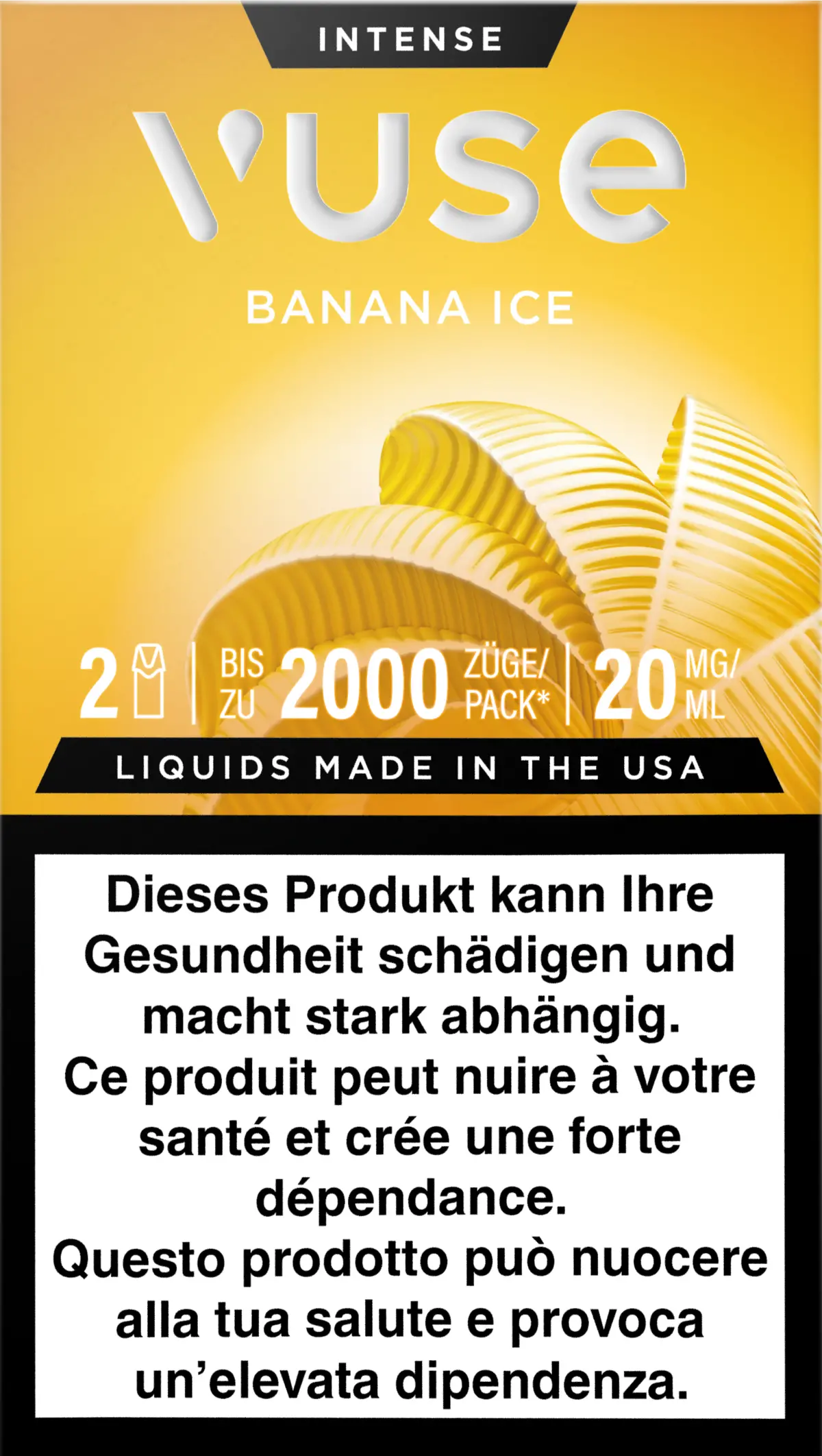Vuse Pod Banana Ice 20Mg 2Pods 1