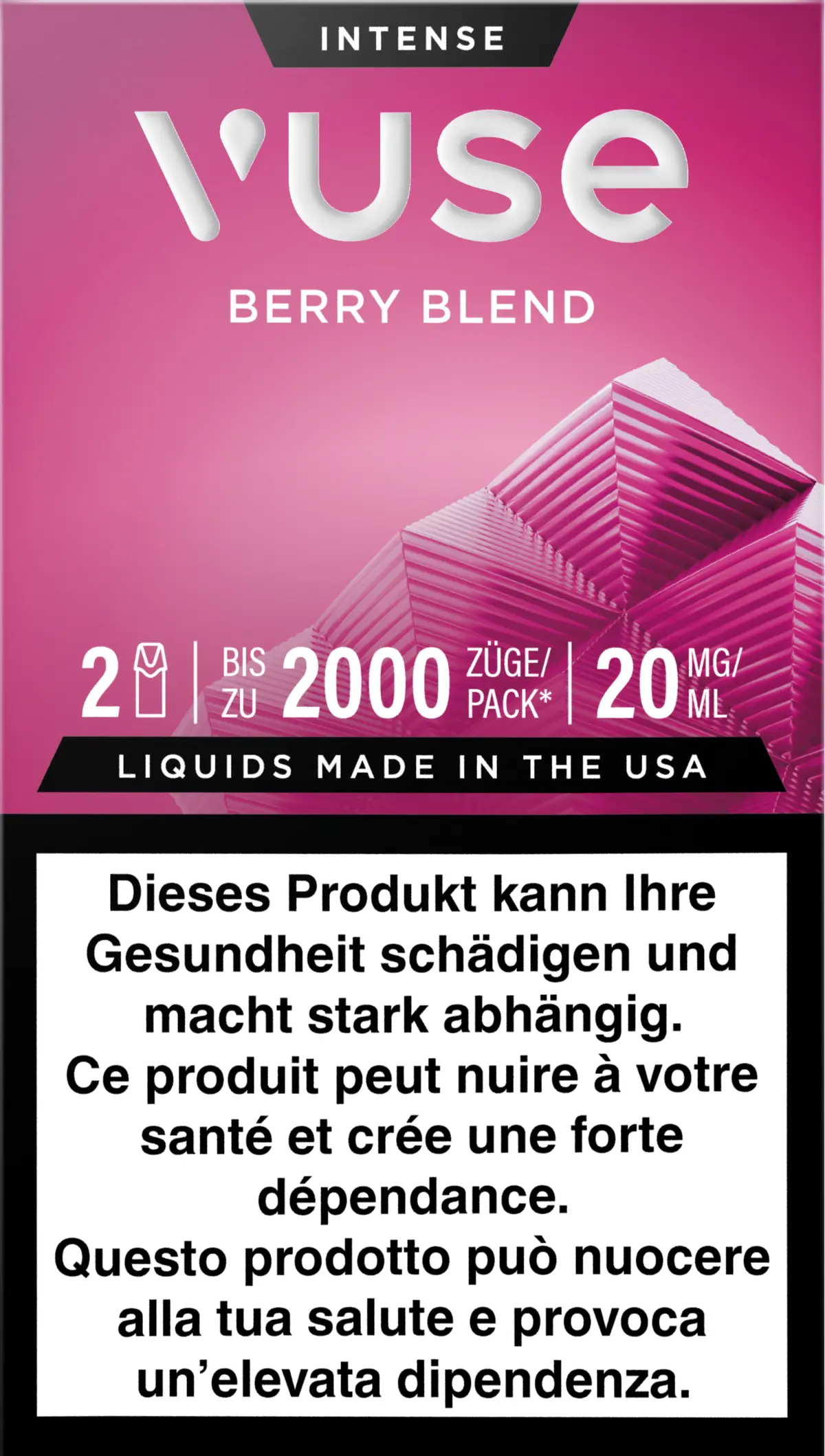 Vuse Pod Berry Blend 20Mg 2Pods 1