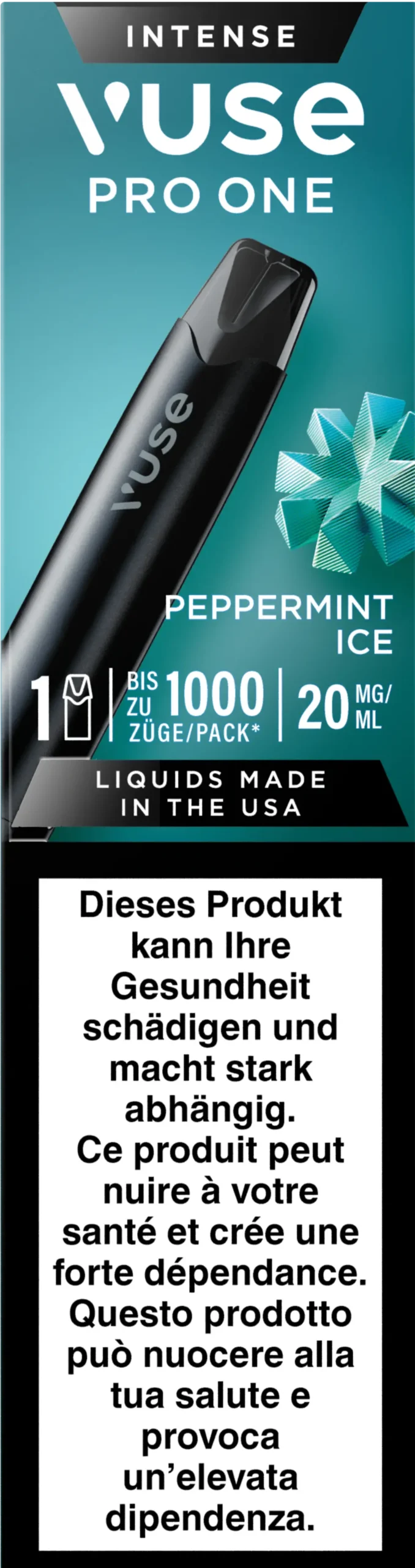 Vuse Pro One Pen Peppermint Ice 20Mg 1