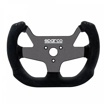 Sparco F10a Suede Black Steering Wheel 1