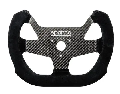 Sparco Steering Wheel F10c Carbon Suede Black 1
