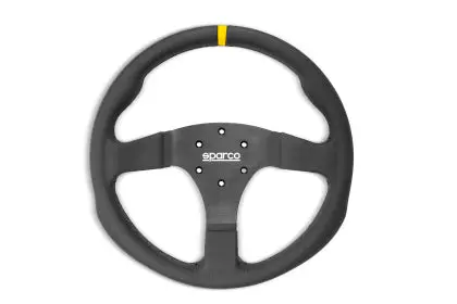 Sparco Steering Wheel R350b Leather W/ Button 1