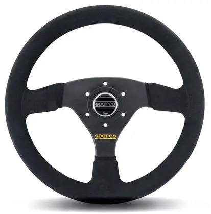Sparco Strwhl 323 Suede Black 1