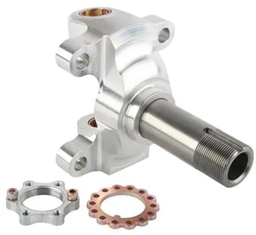 Dmi Midget Aluminium Spindle, Steel Snout - Raw 1