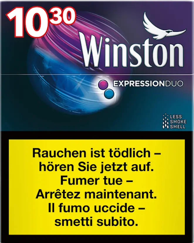 Winston Expression Duo Big Pack 25 Cigarettes 1